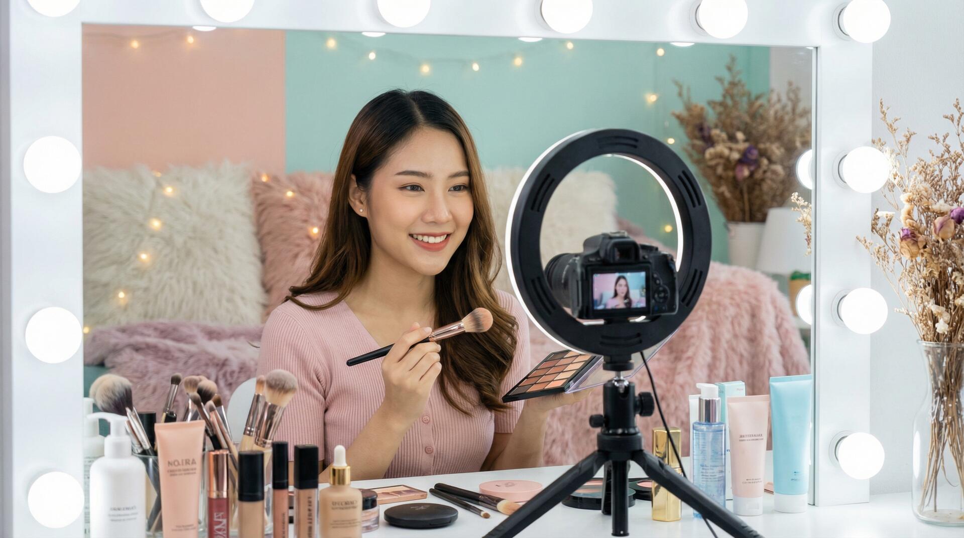 探花美妆视频教程